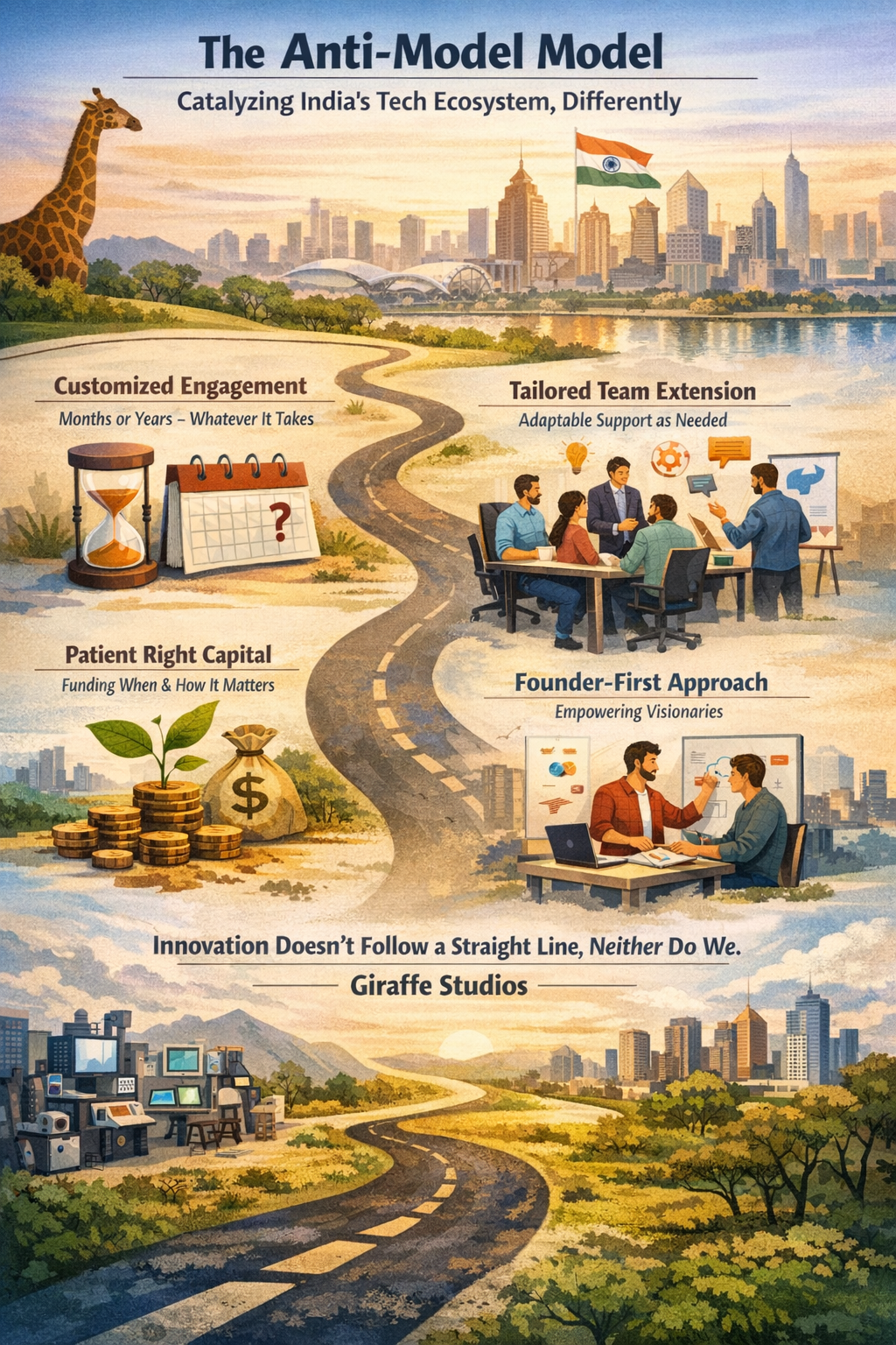 Giraffe Studios reference board